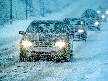 Водіїв Волині попередили про погіршення погоди