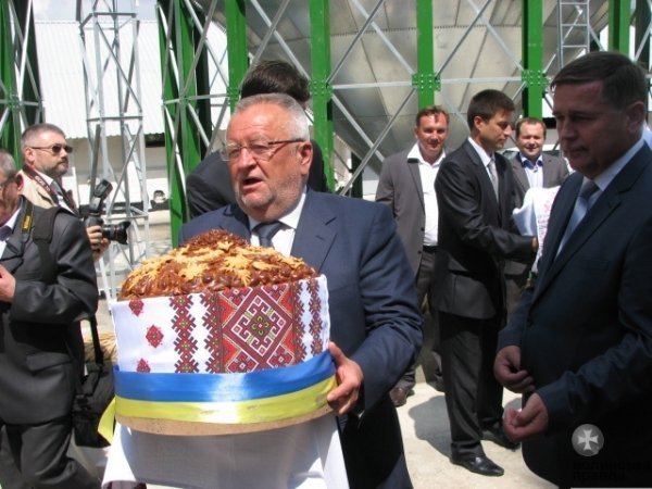 На Волині відкрили зерновий елеватор. ФОТО