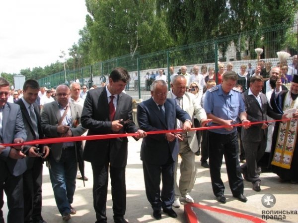 На Волині відкрили зерновий елеватор. ФОТО