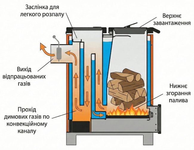 Шахтні котли Холмова: як отримати 12 годин тепла на одній закладці дров