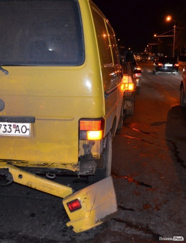 У Луцьку в ДТП - чотири авто. ФОТО