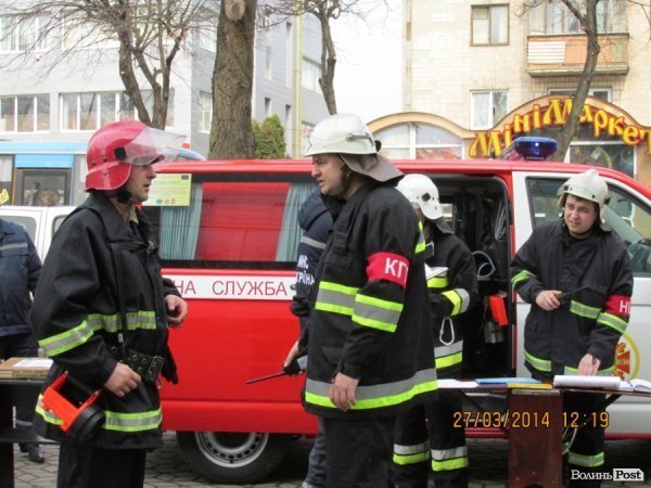 У Луцьку «горів» нічний клуб. ФОТО