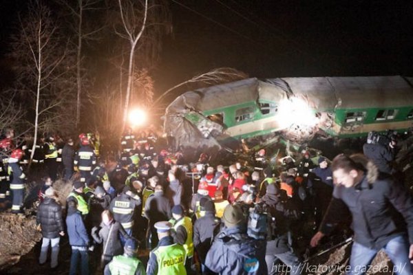 Катастрофа: два поїзди лоб в лоб зіткнулися у Польщі. Постраждали українці
