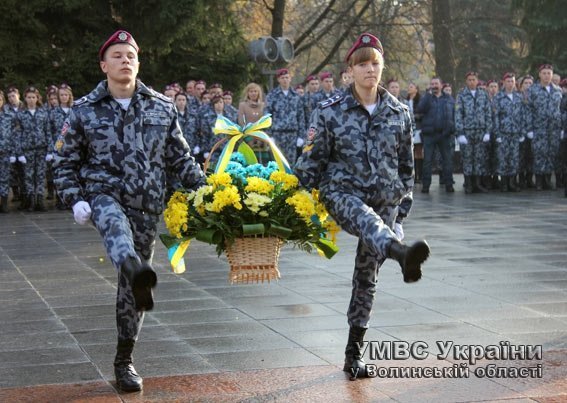 У Луцьку присягли на вірність Україні майбутні правоохоронці. ФОТО. ВІДЕО