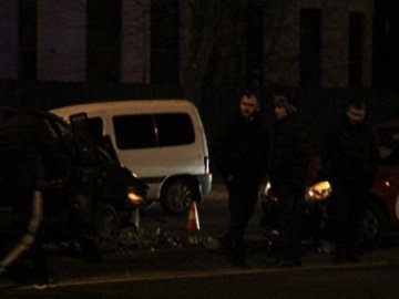 Аварія у Луцьку: таксі в’їхало в «Coca-cola». ФОТО