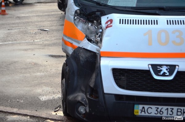 У Луцьку аварія. Винних нема. ФОТО