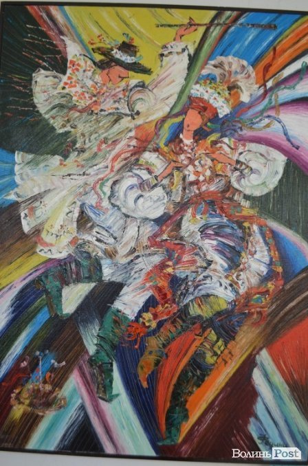 Коли полотна танцюють: у Луцьку відкрили виставку картин «в чотири руки». ФОТО