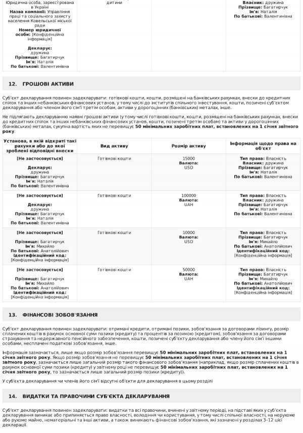 Е-декларація: «скромні» доходи заступника головного митника Волині Багатирчука