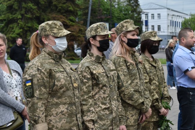 У Луцьку вшанували пам'ять загиблих на Сході військових. ФОТО