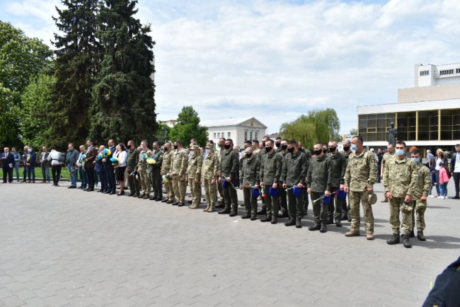 У Луцьку вшанували пам'ять загиблих на Сході військових. ФОТО