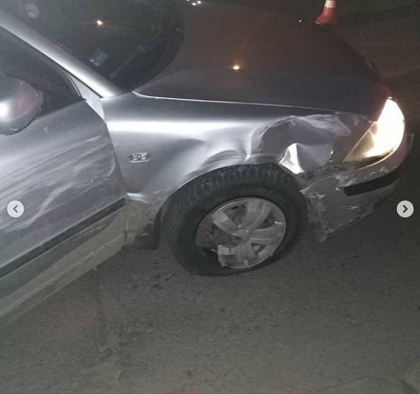 У Луцьку п'яний водій пошкодив паркан та влетів у авто патрульних. ФОТО