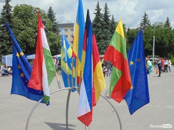 День Європи у  Луцьку. ФОТО