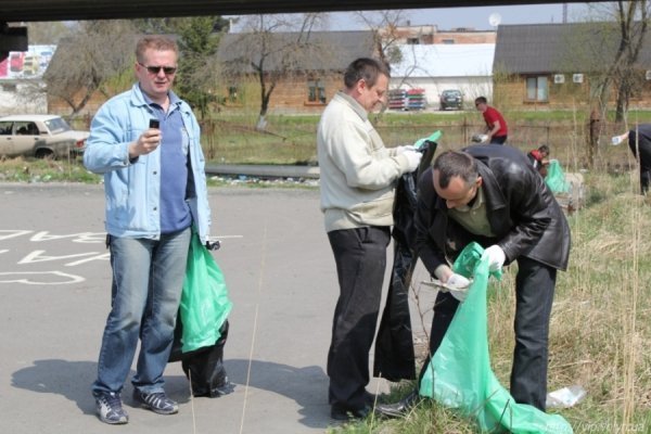 Як прибирали Луцьк. ФОТО