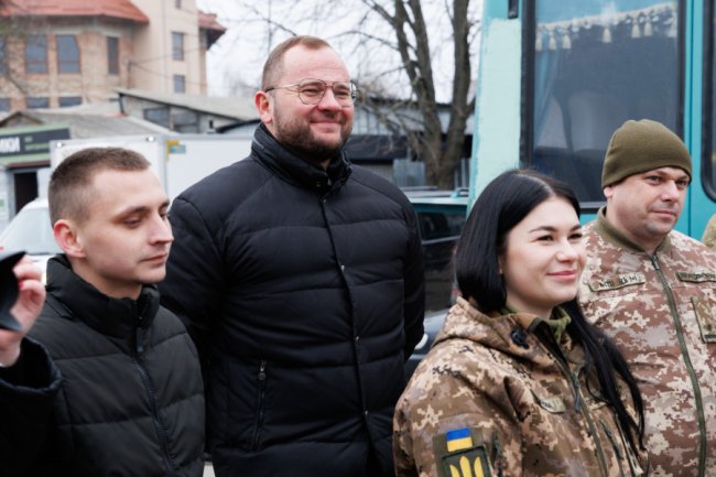 У Луцьку зустріли воїнів, звільнених із полону