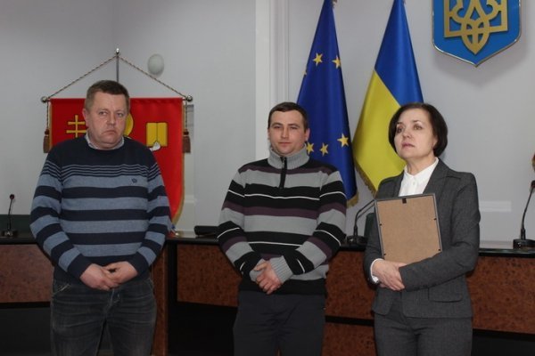 У Луцьку працівникам житлово-комунального господарства вручили грамоти. ФОТО