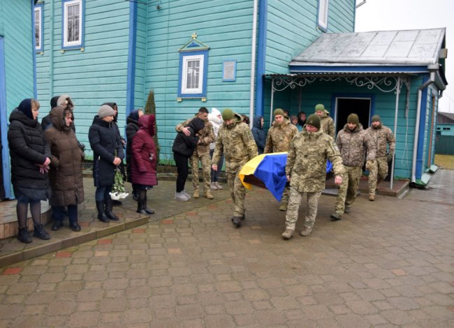 На Волині попрощалися з 24-річним Героєм Богданом Божком