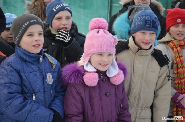 У Луцьку на Різдво «Сіті-парк» влаштував дітям свято. ФОТО