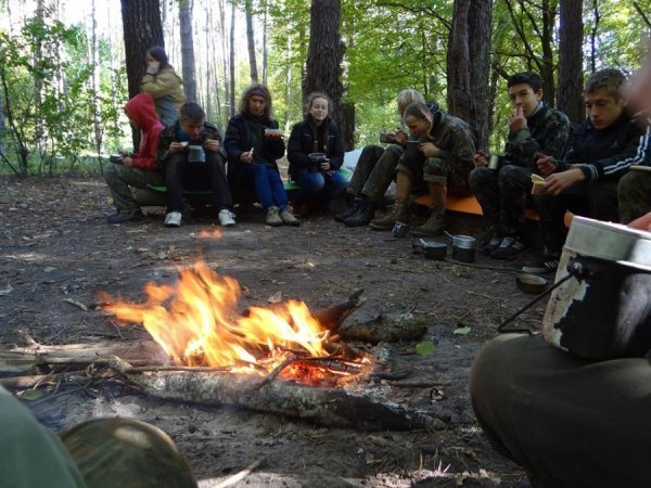 Як луцькі пластуни закривали таборовий сезон. ФОТО