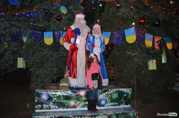 Як у Луцьку зустрічали Новий рік. ФОТО. ВІДЕО
