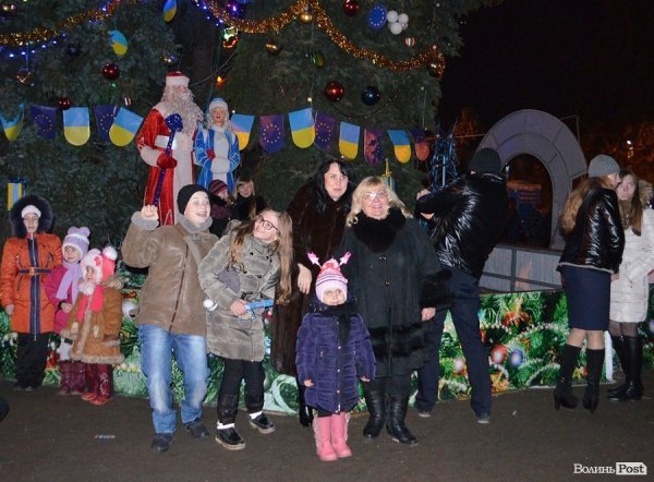 Як у Луцьку зустрічали Новий рік. ФОТО. ВІДЕО