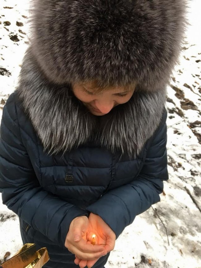 У селищі на Волині освятили воду. ФОТО