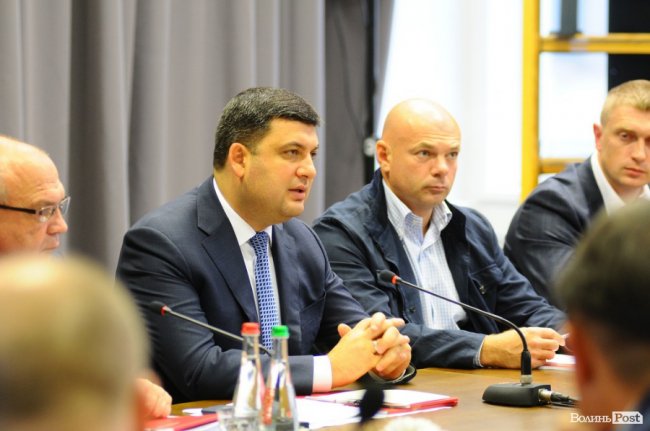 Візит Володимира Гройсмана на Волинь: фотозвіт від Павла Березюка