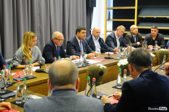 Візит Володимира Гройсмана на Волинь: фотозвіт від Павла Березюка