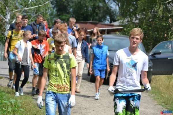 Як молодь прибирала Ковельське водосховище. ФОТО