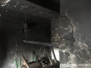 На Волині горіла літня кухня, яку навмисне підпалили 