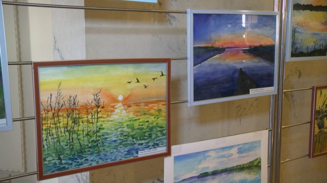 Картини дітей-художників з Луганщини про Волинь представили  у Верховній Раді. ФОТО. ВІДЕО 