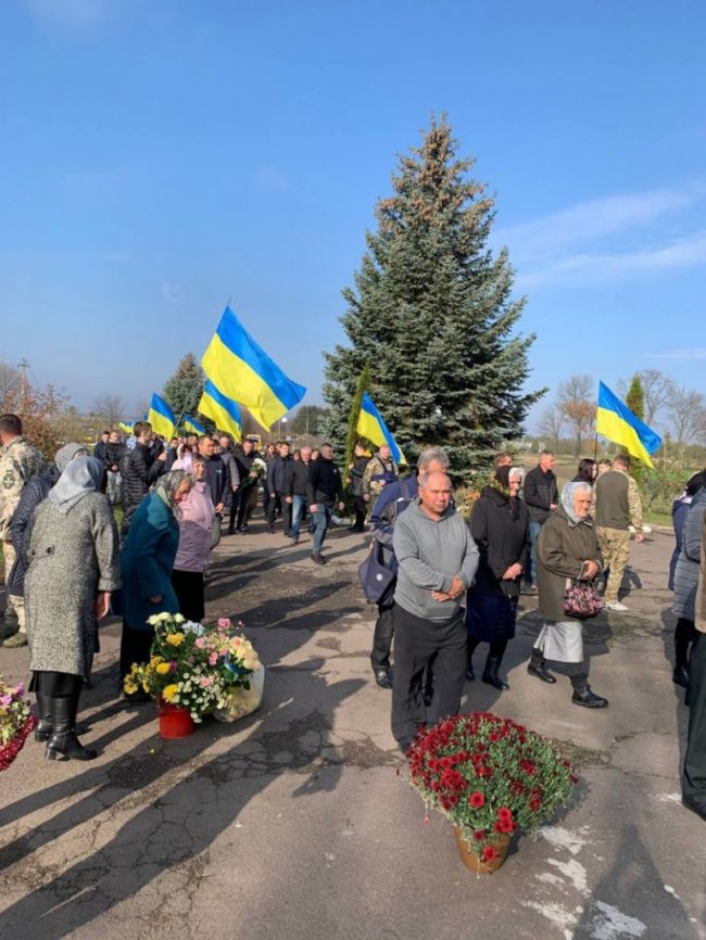 На Волині перепоховали Героя Івана Павлишина, який загинув сім місяців тому. ФОТО