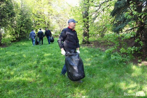 У Луцьку до свят прибрали 15 зелених зон. ФОТО