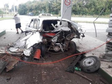 У Тернополі на заправці вибухнув автомобіль 