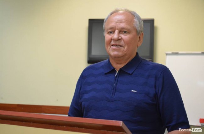 Голова правління ПрАТ «Луцьксантехмонтаж №536» Віктор Чорнуха