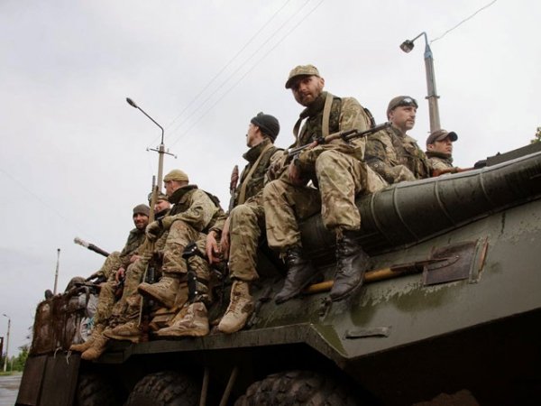 Парад військових у звільненому Краматорську. ФОТО. ВІДЕО