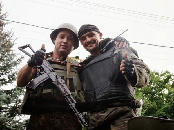 Парад військових у звільненому Краматорську. ФОТО. ВІДЕО