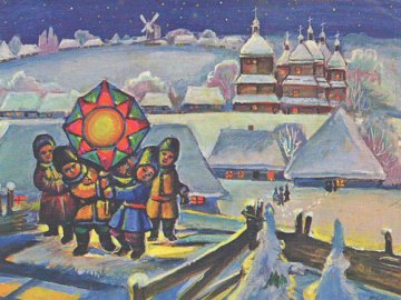 Показали фото волинського вертепу сторічної давнини