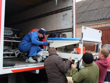 Волинська лікарня отримала медобладнання з Німеччини