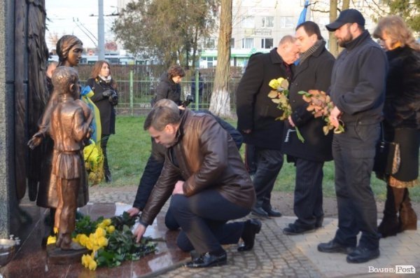 Лучани вшанували пам’ять жертв Голодомору