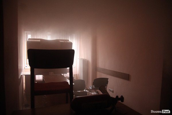 Як у Луцьку «викурювали» міліцію. ФОТО