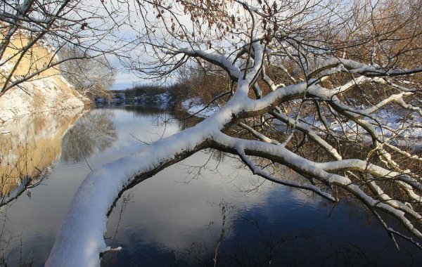 Зимова краса волинських річок