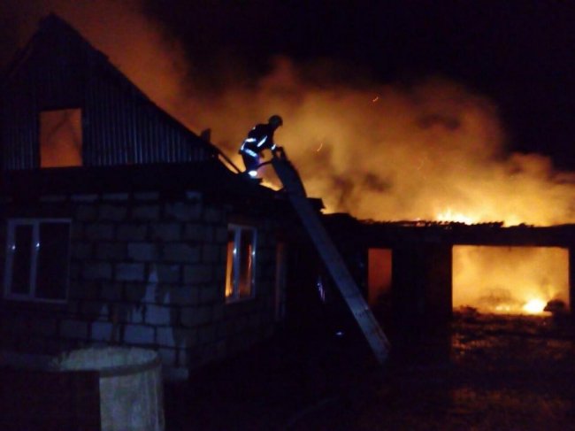 У селі на Волині вночі трапилась пожежа