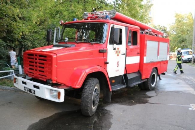 У київському гуртожитку горіла кімната. ФОТО