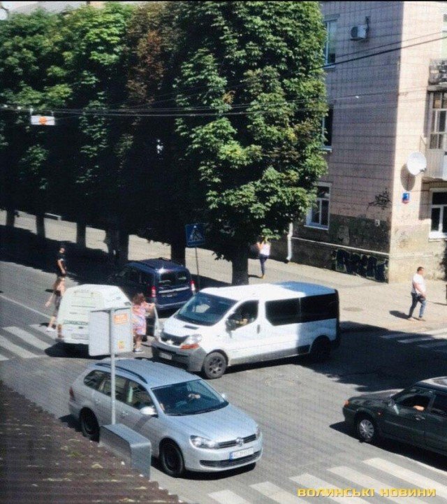 У Луцьку на Шопена – аварія. ФОТО