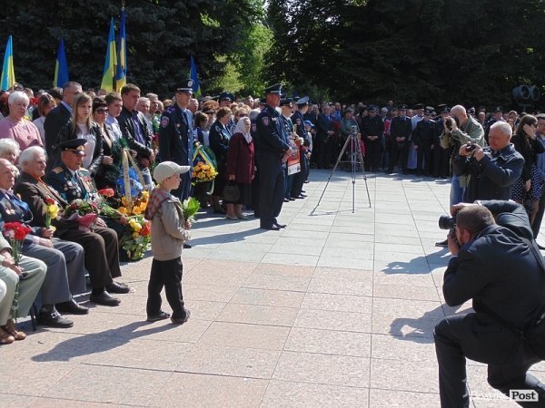 У Луцьку відзначили День Перемоги. ФОТО