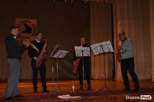 Cкандинавські саксофоністи «чекались» у Луцьку. ФОТО