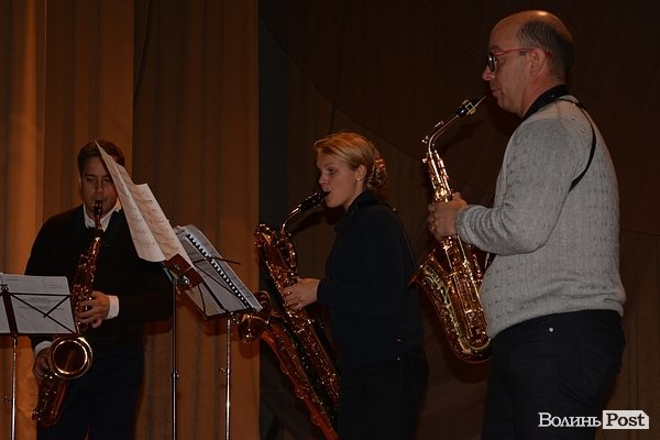 Cкандинавські саксофоністи «чекались» у Луцьку. ФОТО