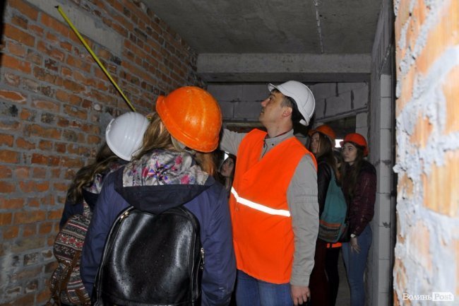 Конкурс для дизайнерів у Луцьку: учасники відвідали будівництво ЖК «Супернова»*