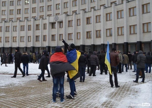 Пікет Волинської облради. ФОТО. ВІДЕО