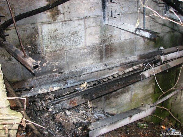 Через пожежу у Луцьку були знеструмлені завод і лікарня. ФОТО